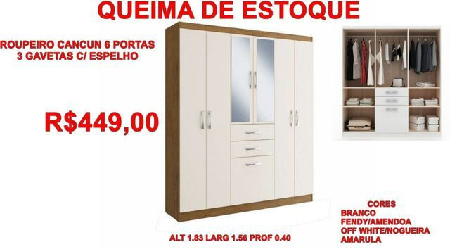 MÓVEIS NA QUEIMA DE ESTOQUE !! - Foto 3