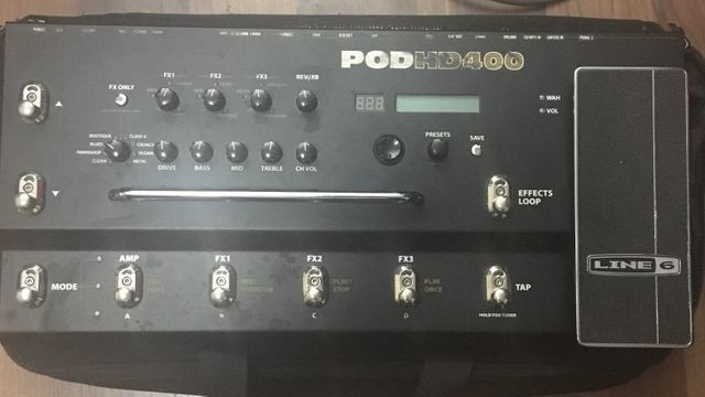 Pedaleira Pod HD 400