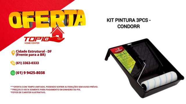 Kit Pintura em Oferta