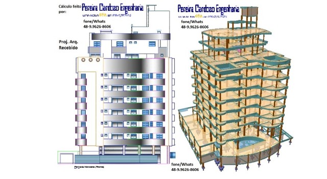 Projeto Cálculo Estrutural - Estruturas de Concreto Armado