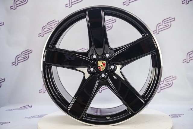 Rodas Porsche Macan 5x112 - 21x9 e 21x10 aro 21 duas talas - Foto 3