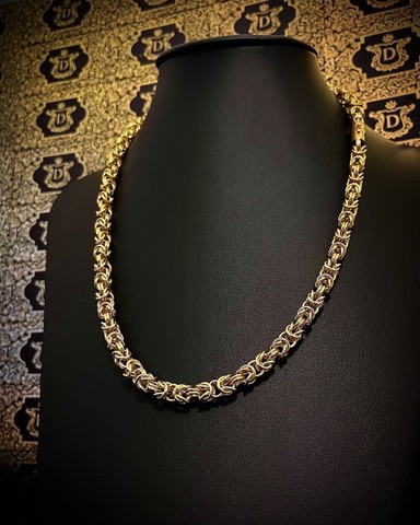 Corrente 58,9 gramas em ouro 18k Raridade !!! - Foto 3