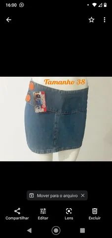 Mega promoção mini saias tamanhos 36,38,40,42 e 44 - Foto 4