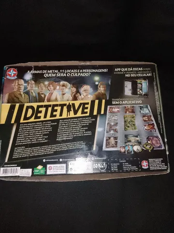 Jogo de tabuleiro: detetive em ação (jogo de encontrar itens, jogo de  velocidade, família juego, detetives