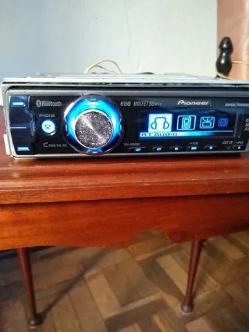 Som automotivo Pioneer DEH-P8980BT Bluetooth golfinho CD rádio raro antigo relíquia. - Foto 4