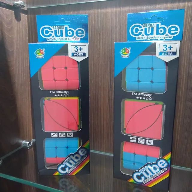 Kit Cubo Mágico (4 Modelos) - Series Cube Match Special-Purpose