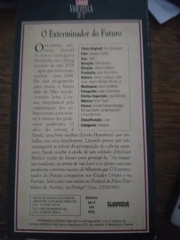 VHS Exterminador do futuro - Foto 2