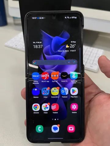 Samsung galaxy Zflip 3  novo 2 meses de uso