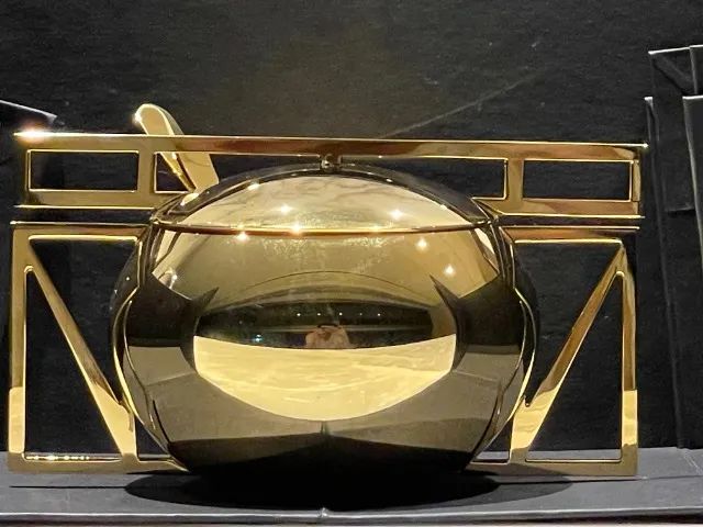 Riva - Açucareiro Ouro 24k - Capacidade 350g
