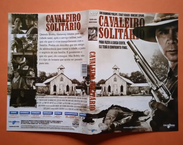 Dvd Cavaleiro Solitário  - Foto 3