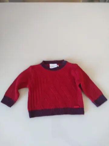 Suéter marca Noruega, tamanho P (1-3 meses)