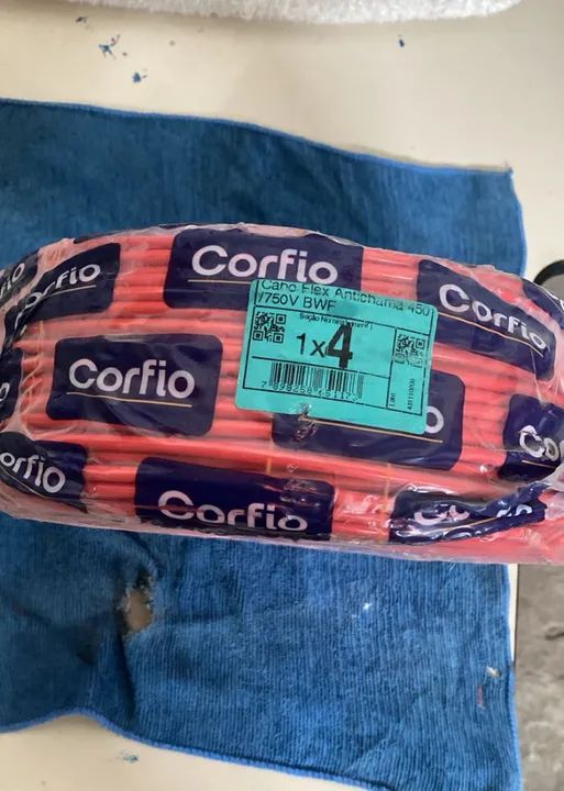 Cabo Flexível Antichama 450 - 1750V BWF - Corfio