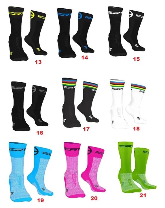 Meia De Ciclismo Ert Speed E Mtb  - Foto 2