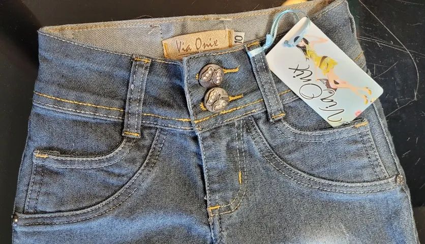 Calça jeans nova menina  - Foto 3