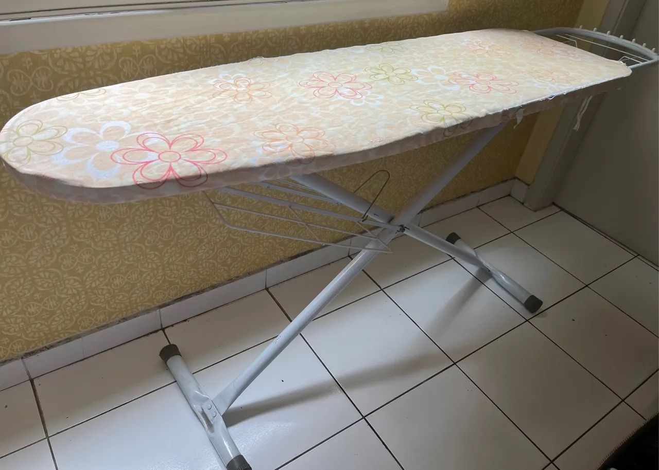Tábua de Passar Roupa Extra Forte Aço 3 Alturas 