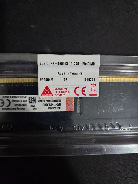 Memoria RAM hyperX Fury 2x8GB - Foto 2