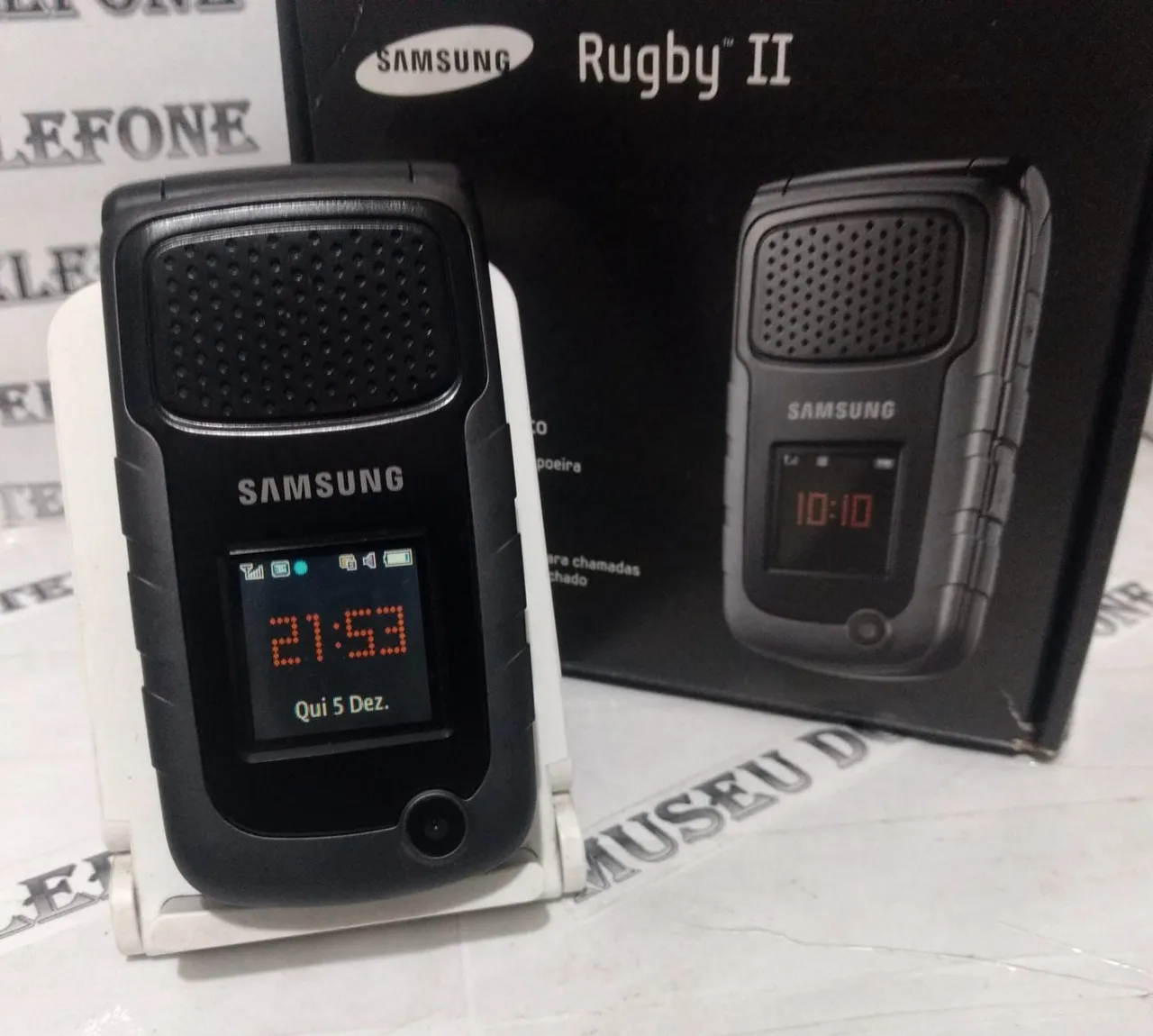 Samsung RUGBY 2 a847 3G série MILITAR celular antigo impecável da vivo