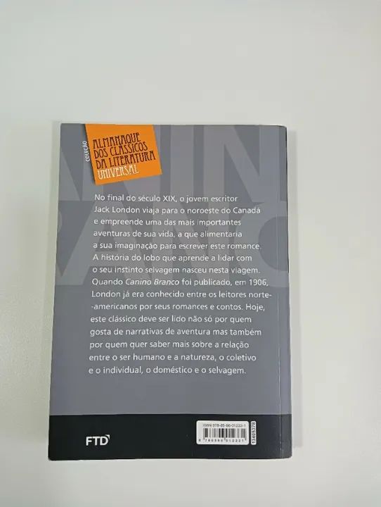 Livro FTD "Canino Branco" - Foto 2