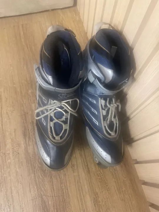 Patins Inline Adulto  profissional abec 7- Tamanho 41 a 43  - Foto 2