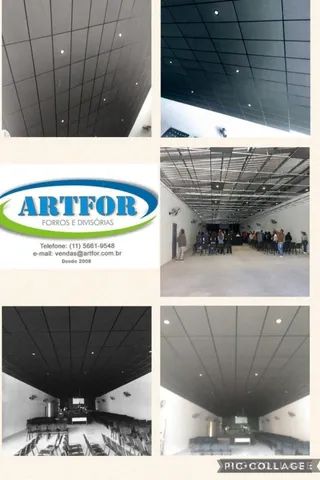 Forro Isopor, Forro Mineral, Forro Lã de Vidro e Forro Pvc. - Foto 3