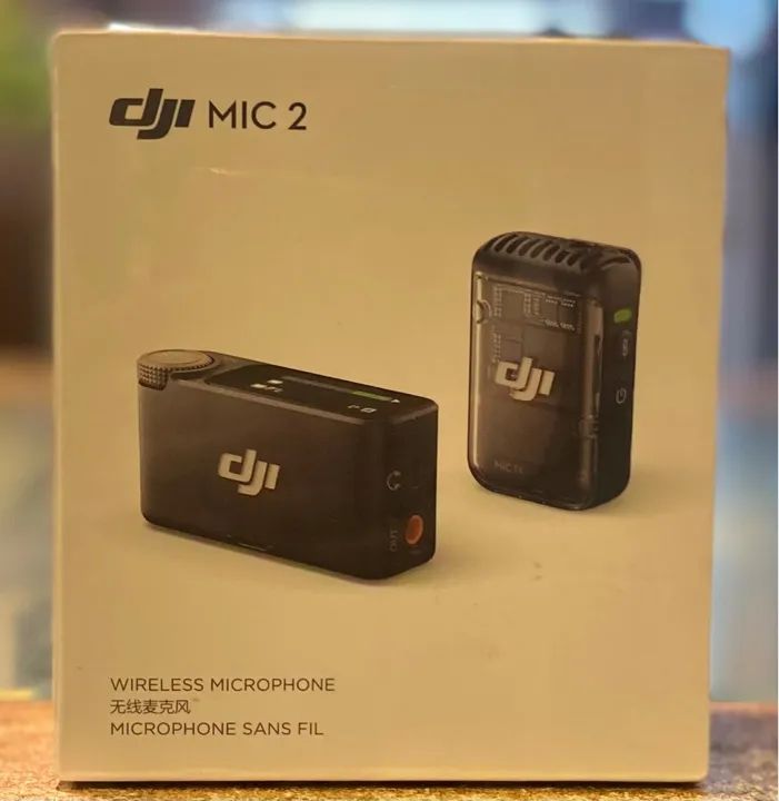 Microfone Dji Mic (1 microfone) Novo Lacrado Garantia 