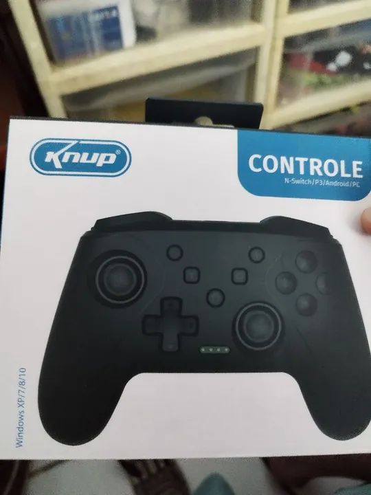 Controle USB Knup CN 700 (PS3/Switch/Android/PC) - Foto 2