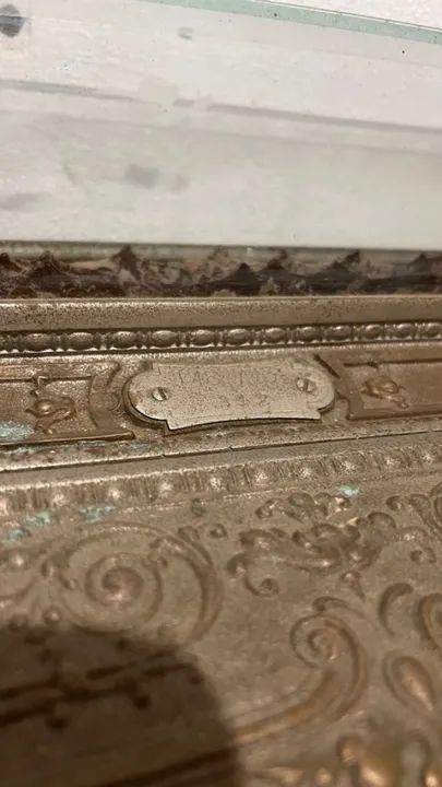 MÁQUINA REGISTRADORA NATIONAL EM BRONZE - Foto 2