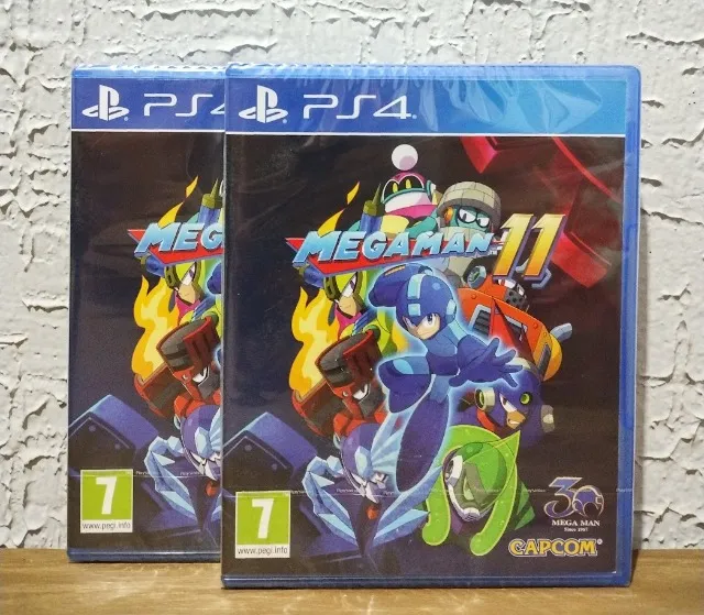 (Lacrado) Megamen 11 Ps4 (Aceitamos seu jogo usado como forma de pagamento)