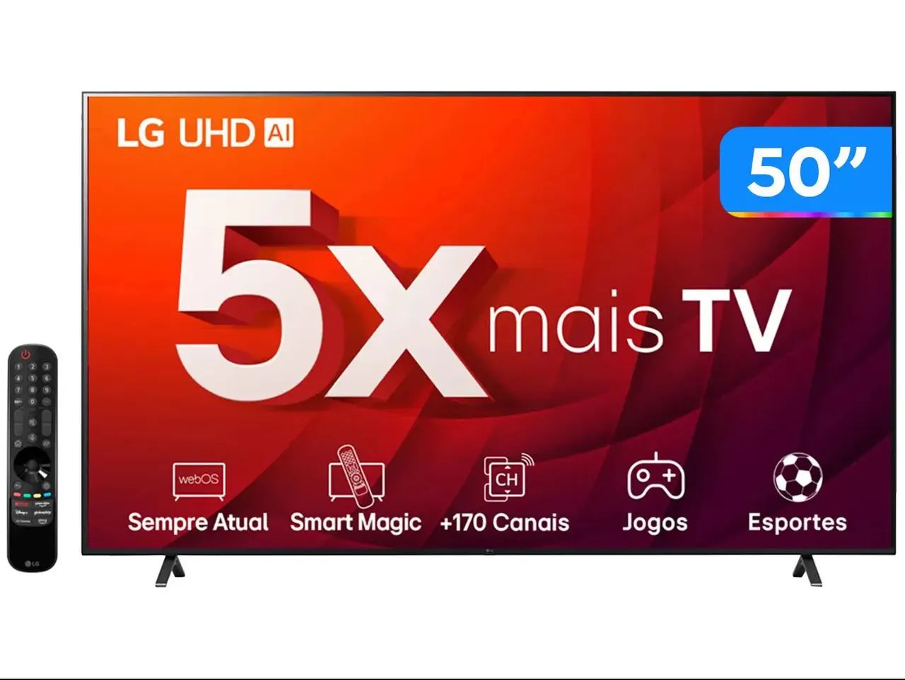 TV LG 4K 50 polegadas - Foto 3