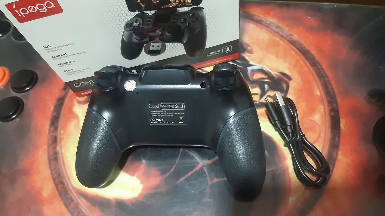 controle ípega 9076 celular Android, iOS, ps3, ps4 ou PC - já é o menor preço - Foto 2