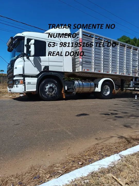 SCANIA BOIADEIRO P340 2011 E CARRETA 2023 100% ALUMINIO - Foto 11