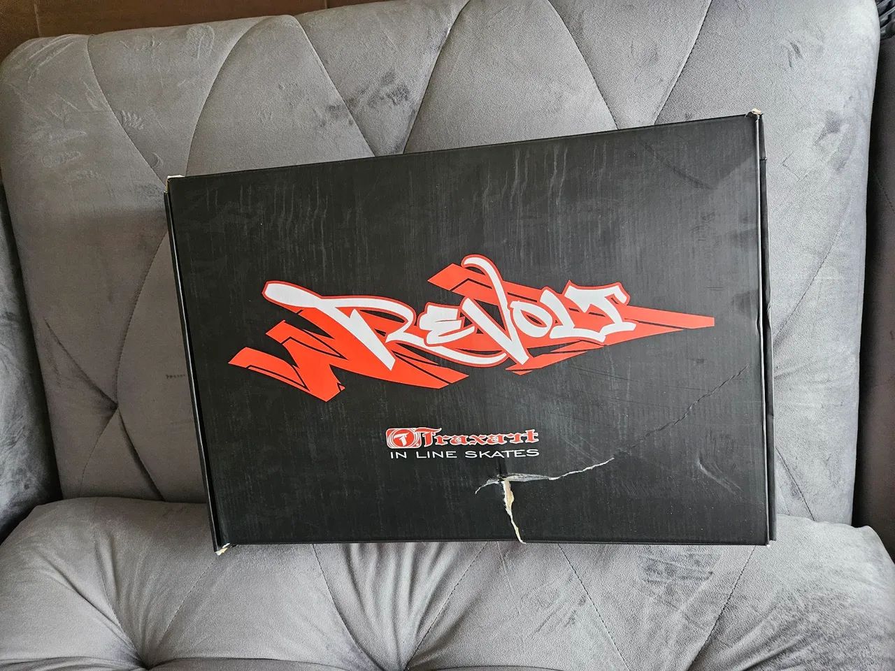 Patins Traxart Revolt Black preto - Foto 6