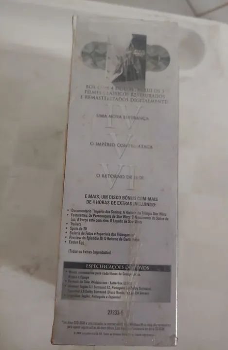 Box Dvd Coleção Star Wars - Episodios IV . V . VI - Foto 3
