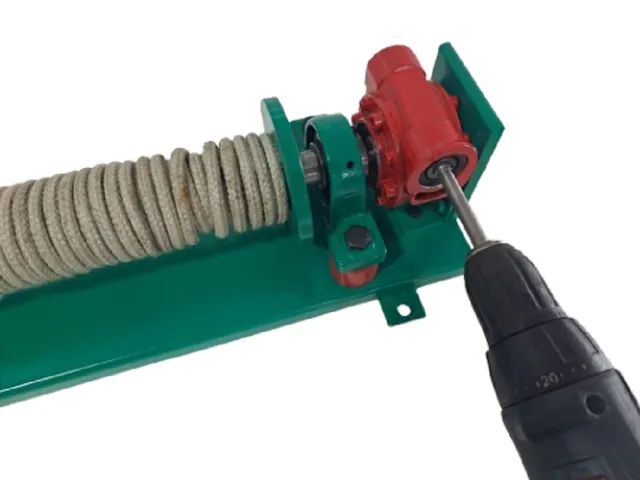 Talha Elétrica, Guincho, Guincho com furadeira - Foto 2