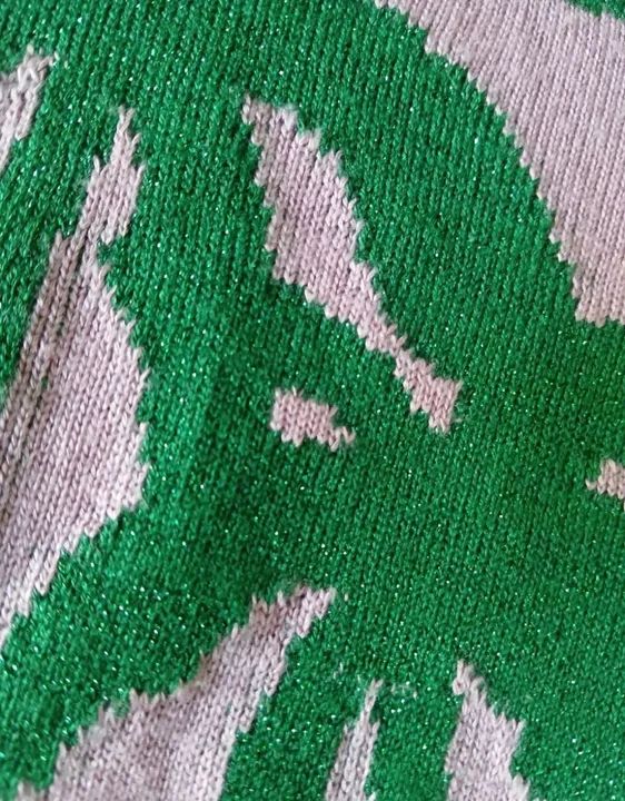 Blusa de tricô infantil com estampa de coqueiros Mixed Kids  - Foto 3
