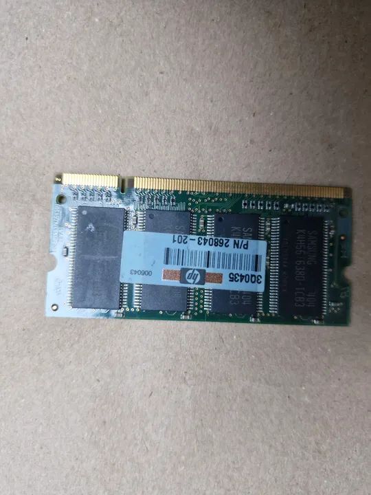 Memória de Notebook 256MB PC2-2100 - Foto 2