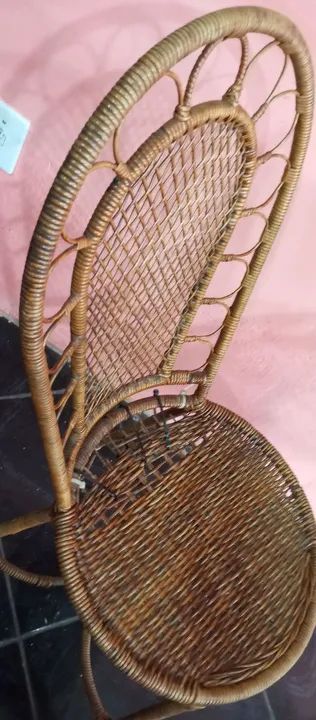 Conjunto de Mesa e Cadeiras em Vime65581378587906122