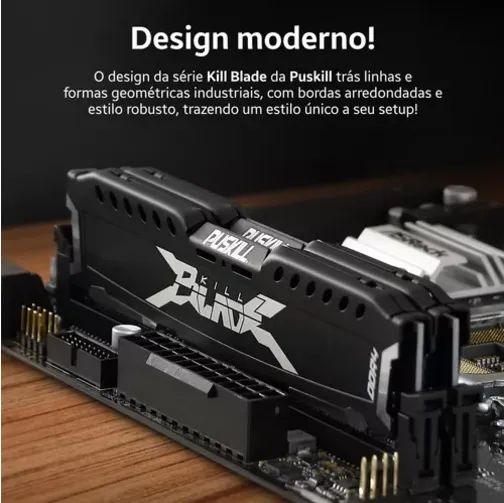 Par de memória ram Ddr4 3200mhz Puskill Desktop 2x8gb