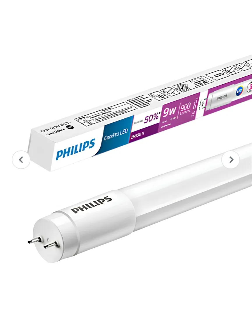 Lâmpadas LED Philips CorePro 9W 900 Lumens - 25000h - Nova