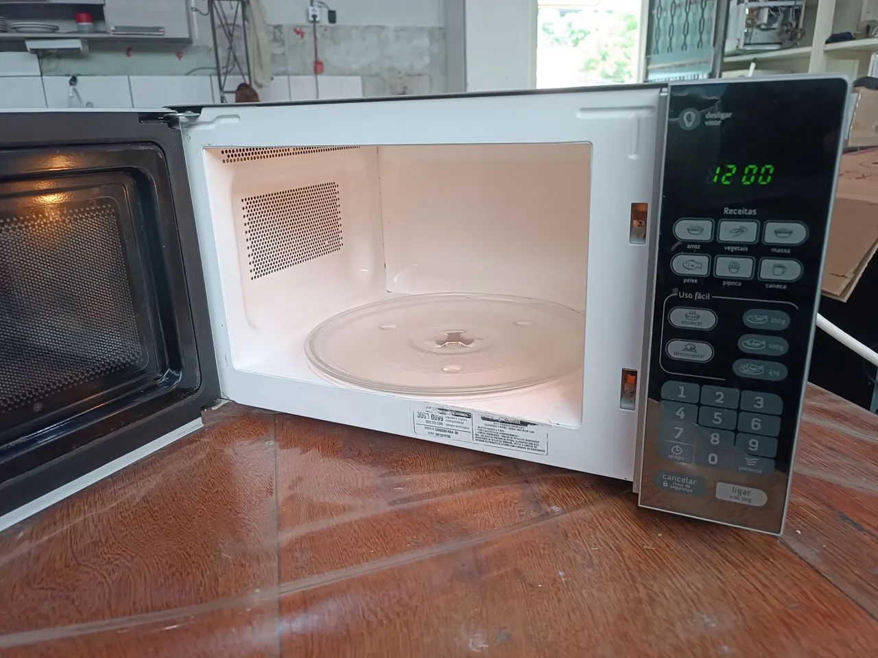 Microondas Consul 20 Litros em Inox Espelhado 127v - Foto 4