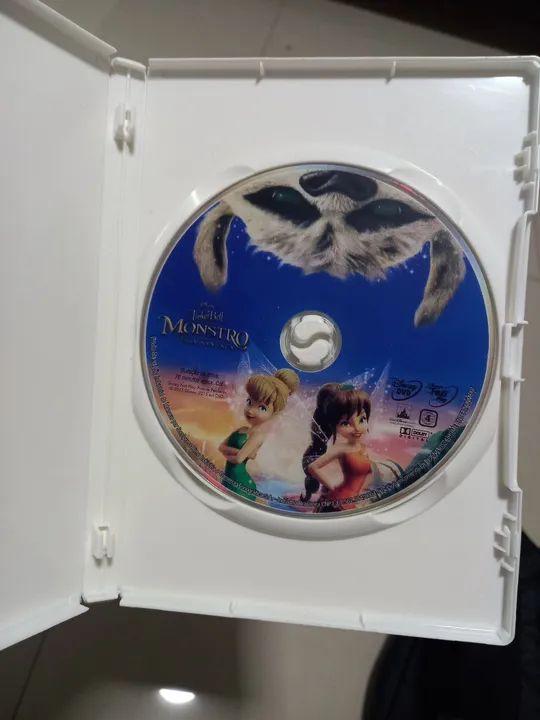 Tinker Bell e o Monstro da Terra do Nunca - DVD - CDs, DVDs etc