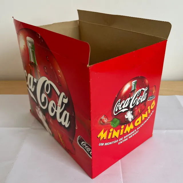 Caixa Promocional Coca-Cola Minimania (Pontos de Troca)
