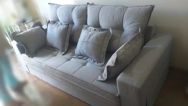 sala escritorio sofa 3 lugares  - Foto 3