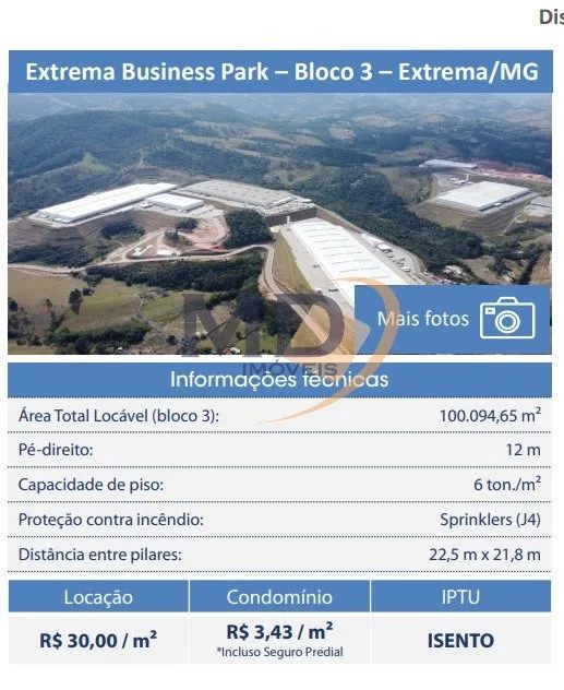 Galpão em Condomínio em Extrema / MG - Foto 5
