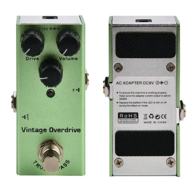 Pedal de Efeito para Guitarra Vintage Overdrive - Foto 2