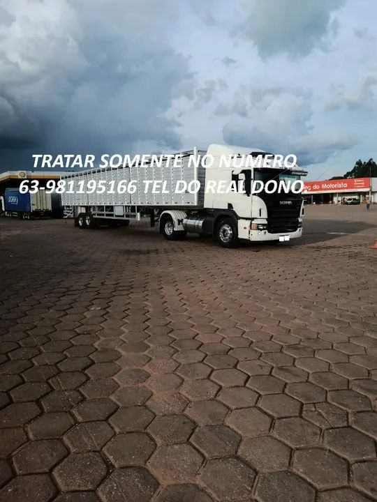 SCANIA BOIADEIRO P340 2011 E CARRETA 2023 100% ALUMINIO - Foto 5