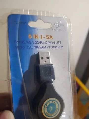 Carrega vários produtos 6 em 1 - Na caixa . - Foto 2