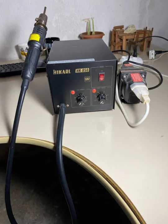 Estação de Solda Hikari HK-850 220v + Transformador para 110v