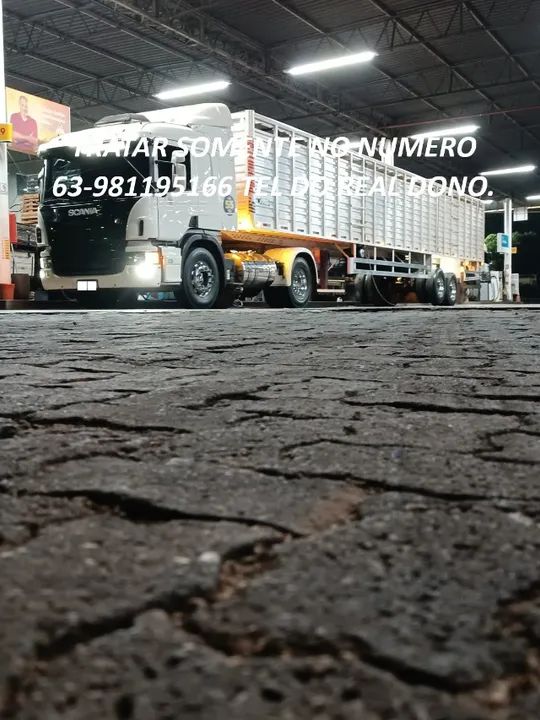 SCANIA BOIADEIRO P340 2011 E CARRETA 2023 100% ALUMINIO - Foto 4