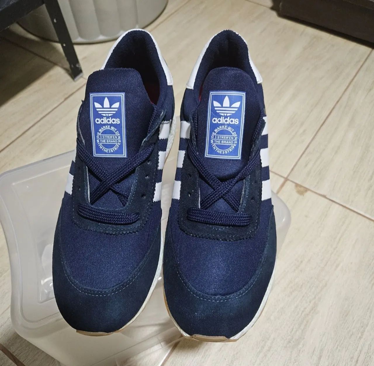 Tênis Adidas INIKI Azul Marinho - Foto 3